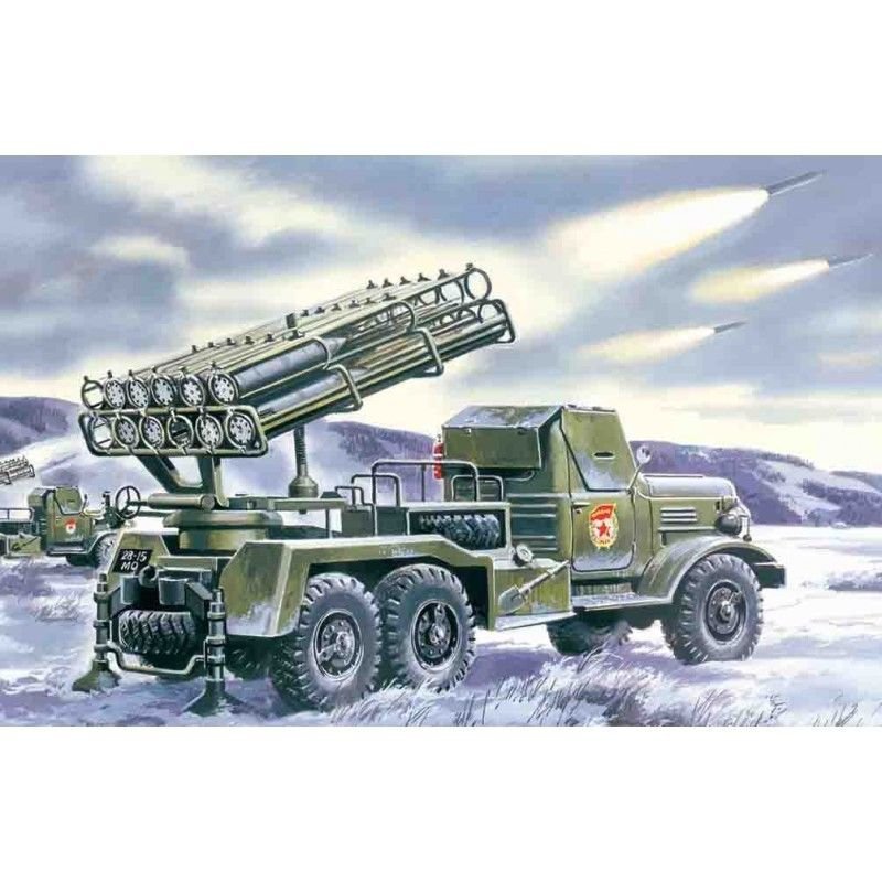 ICM 72591 BM-24-12 Système de lance-roquettes multiple soviétique (1/72)