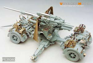 Maquette Voyager PE35060 Canon antiaérien allemand Flak 36 de 88 mm (pour DRAGON 6260) à l&amp;#39;échelle 1/35 – imagen 2