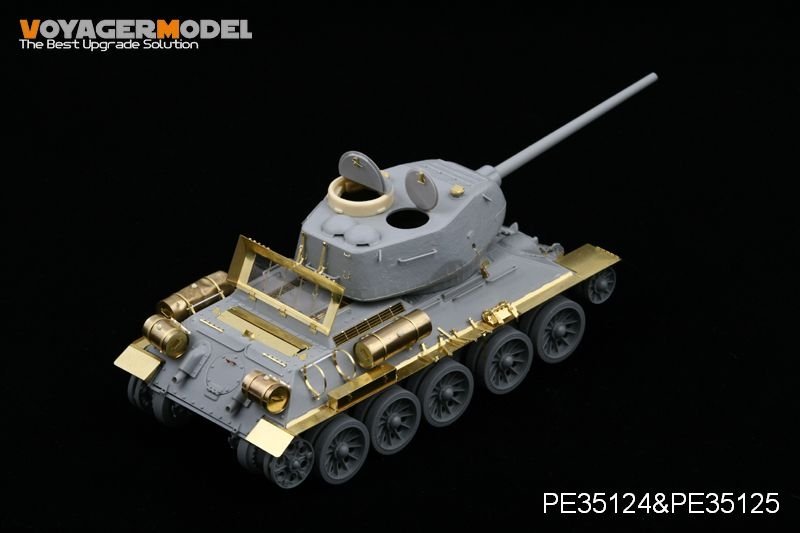 Garde-boues Voyager modèle PE35125 pour T-34 Mod 42-44 pour tous les modèles au 1/35 – imagen 4