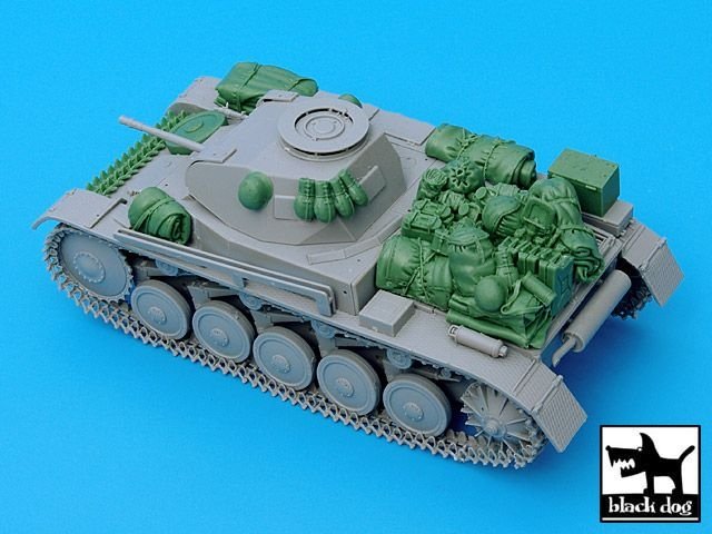 Chien noir T35032 Pz.Kpfw. II Ausf C ensemble d&amp;#39;accessoires 1/35 – image 5