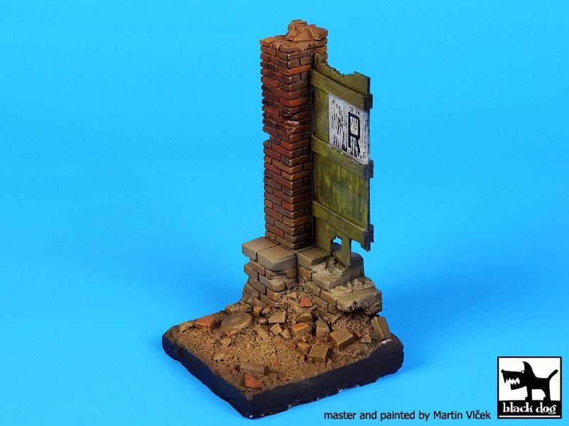 Colonne Black Dog D35029 avec base de porte 1/35 – immagine 2