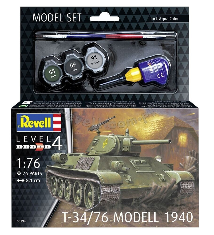 Revell 63294 T-34/76 Modèle 1940 - Maquette au 1/76