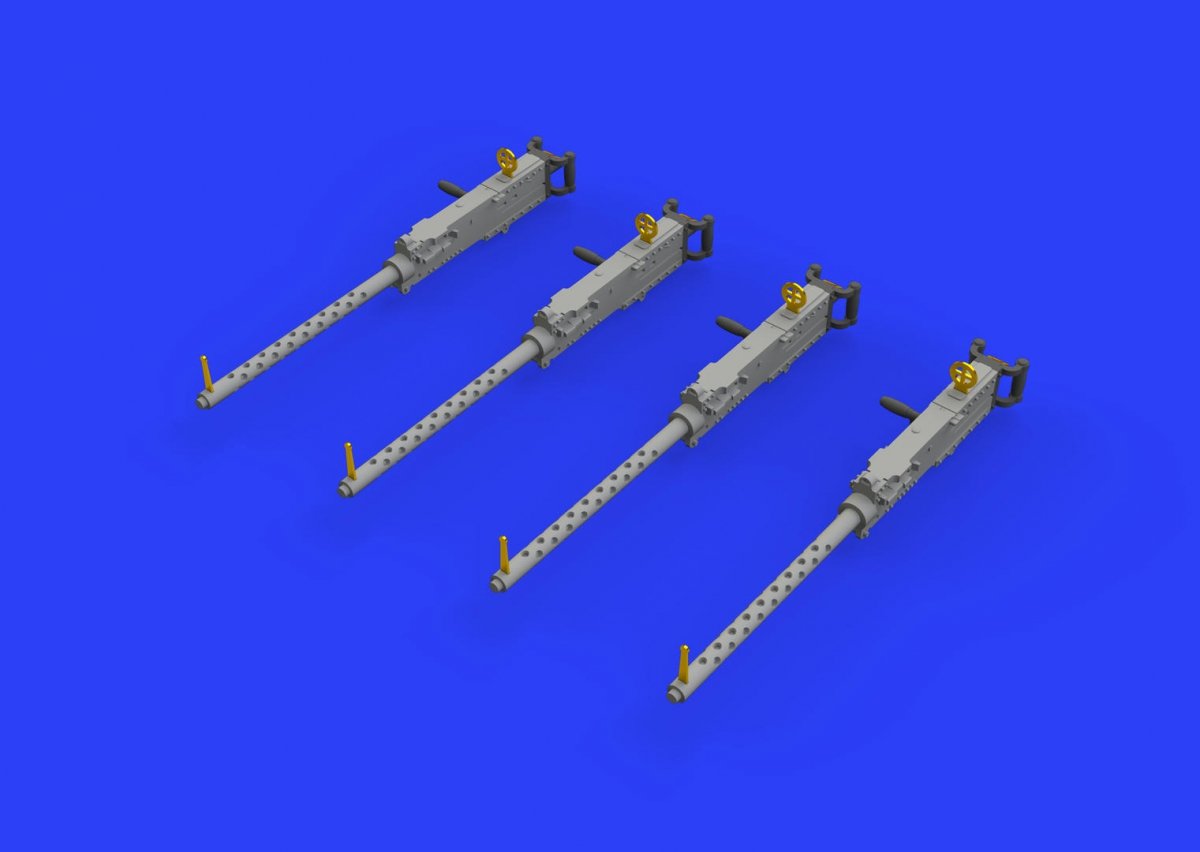 Eduard 648458 M2 Browning avec poignées pour avion 1/48