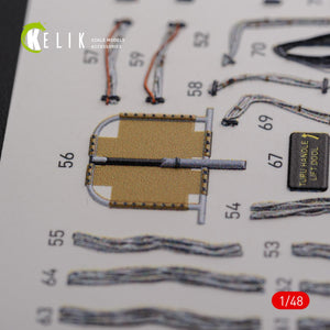 Décalcomanies 3D pour l&amp;#39;intérieur du compartiment cargo du CH-46E (KELIK K48091) pour la maquette Academy au 1/48 – image 9