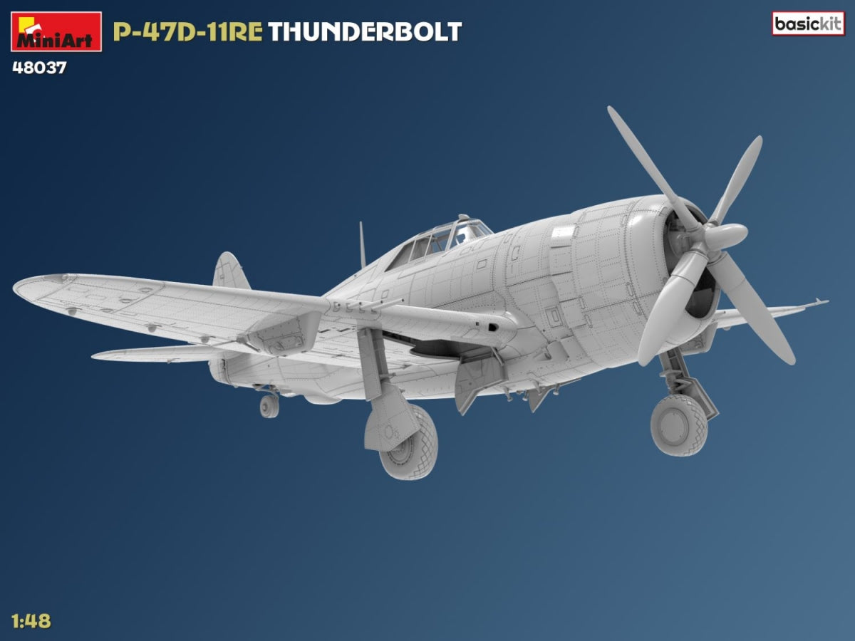 MiniArt 48037 P-47D-11RE Coup de tonnerre. Kit de base 1/48 – image 5