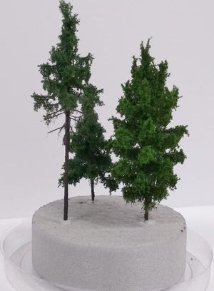 FREON MD - Microtrees, lot de 3 - hauteur 5-8 cm