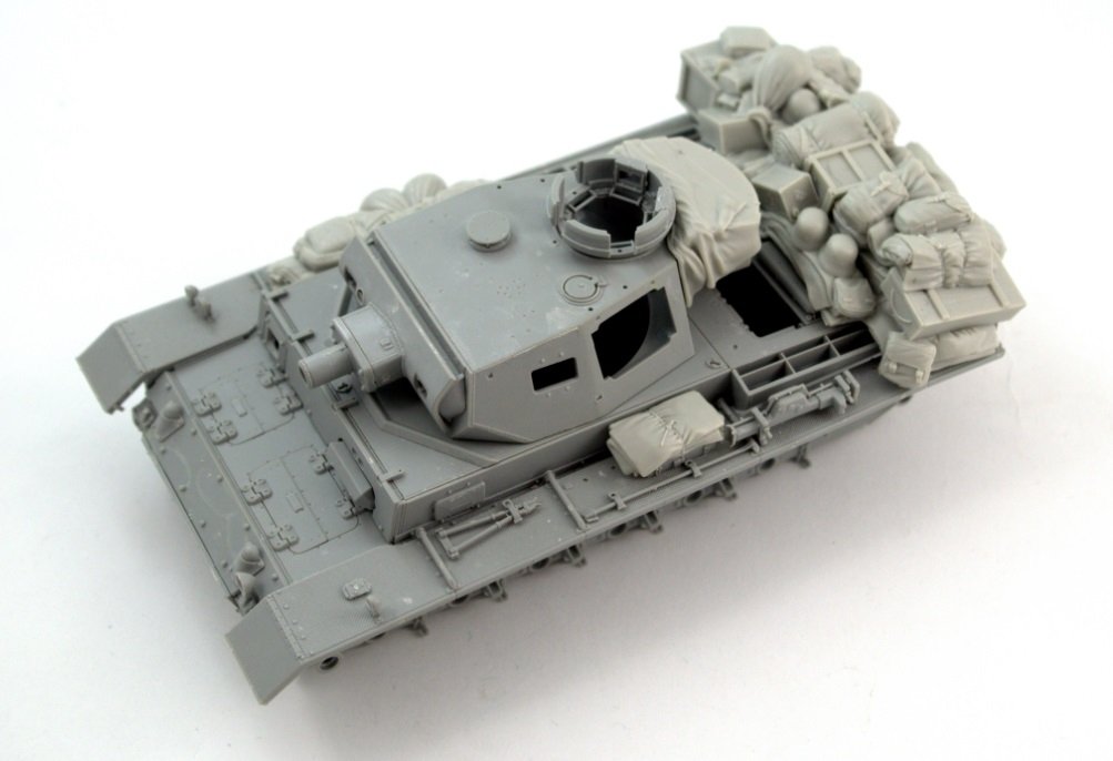 Ensemble de rangement Panzer Art RE35-539 pour Pz.Kpfw III (Ausf JN) 1/35