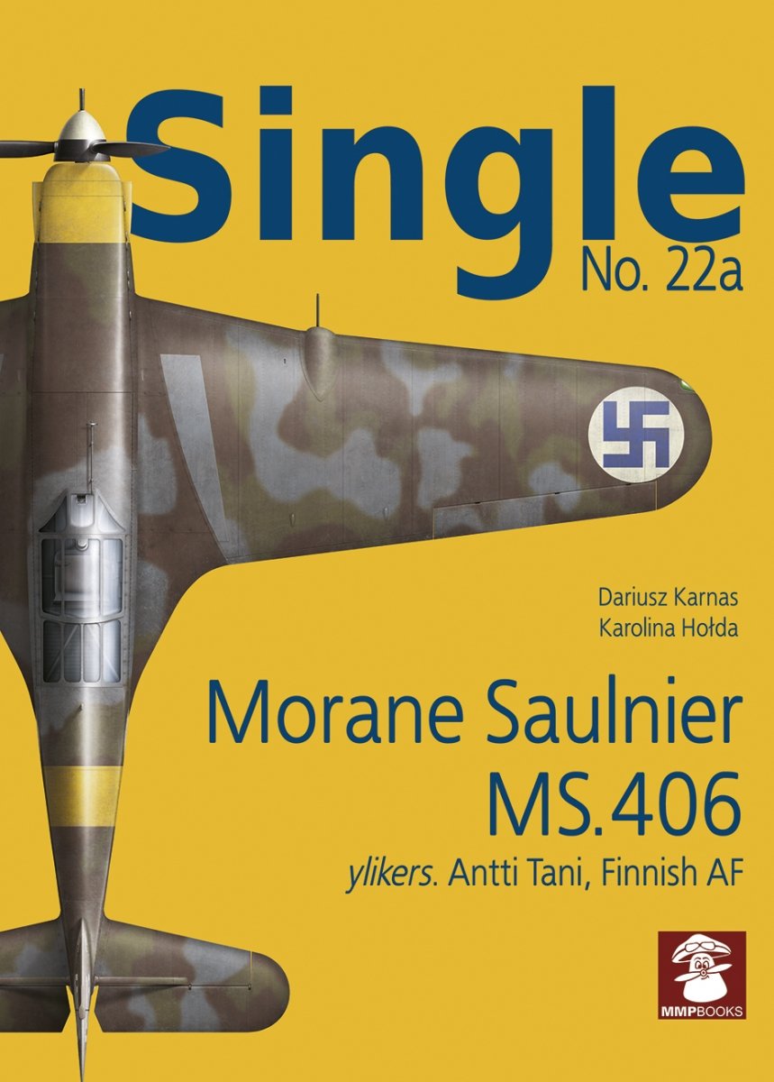 MMP Books 58969-22a Single No. 22a Morane Saulnier MS.406 FR