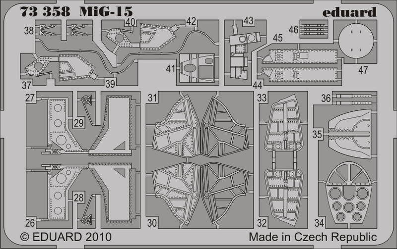 Eduard 73358 MiG-15 1/72 AIRFIX