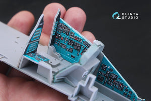 Intérieur imprimé en 3D et coloré sur papier décalcomanie Quinta Studio QD35020 Mi-24V (pour maquette Trumpeter) 1/35 – image 4