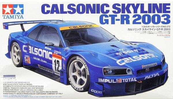 Tamiya 24272 Calsonic Skyline GT-R 2003 1/24