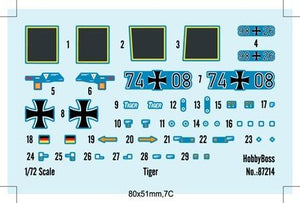 Hobby Boss 87214 Tiger UHT (allemand) (1/72) – immagine 6