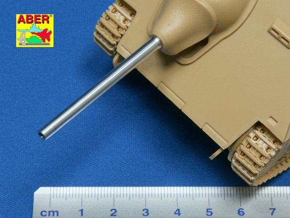 Aber 35L-077 German 75 mm Pak39 L/48 barrel for Hetzer or E10 1/35 – zdjęcie 3