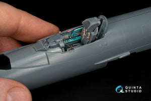 Quinta Studio QD+48552 MiG-21R (green cockpit panels) 3D-Printed &amp;amp; coloured Interior on decal paper (Eduard) (with 3D-printed resin parts) 1/48 – zdjęcie 8