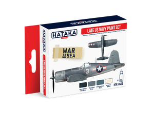 Coffret de peinture Hataka HTK-AS05 Late US Navy, 4 x 17 ml – image 3