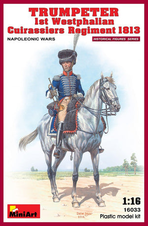 MiniArt 16033 TRUMPETER 1er Régiment de Cuirassiers Westphaliens 1813 1/16