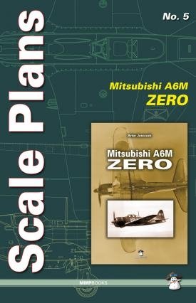 Plans à l&amp;#39;échelle MMP Books 78364 n° 5 A6M Zero EN