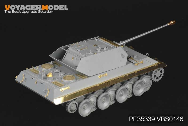Maquette Voyager PE35339, réplique allemande de la Seconde Guerre mondiale M10 pour DRAGON 6561, échelle 1/35 – image 4