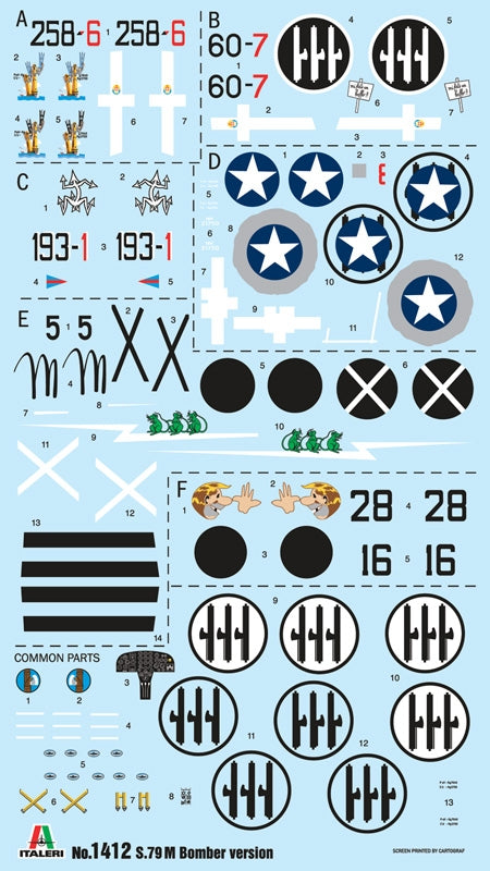 Italeri 1412 S.79 M Sparviero Bomber version 1/72 – zdjęcie 5
