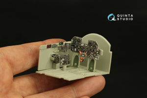 Quinta Studio QD32187 P-47D Thunderbolt Bubbletop (version tardive) Intérieur coloré imprimé en 3D sur papier décalcomanie (Trumpeter) 1/32 – Bild 9