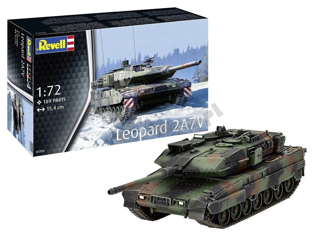 Maquette Revell 63355 Leopard 2 A7V au 1/72 – image 2
