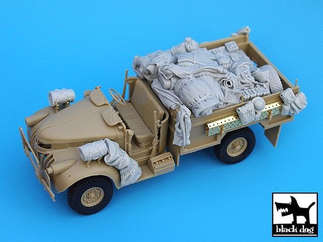 Chevrolet SAS britannique Black Dog T35015 Africa pour Tamiya 1/35 – immagine 2