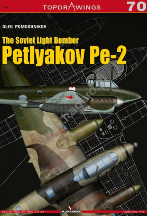 Kagero 7070 Le bombardier léger soviétique Petlyakov Pe-2 EN/PL