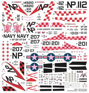 Hobby 2000 48040 F-8J Crusader (Hasegawa + CARTOGRAF + MASQUES) 1/48 – image 3