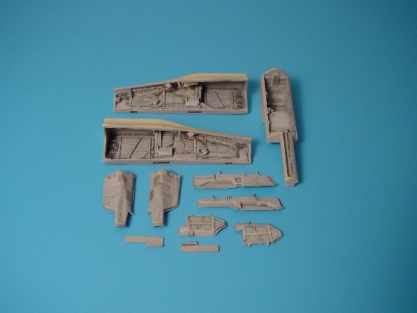 Aires 4188 MIG-29A Fulcrum, baie de train d&amp;#39;atterrissage, échelle 1/48, Academy