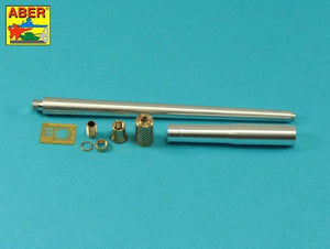 Canon Aber 35L-264 avec frein de bouche pour canon antichar allemand Krupp 12,8 cm PAK 44 (Grande Muraille) à l&amp;#39;échelle 1/35