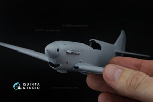 Quinta Studio QT48067 LaGG-3 série 66 Radiateurs, capots et cône d&amp;#39;hélice (Zvezda) 1/48 – Bild 4