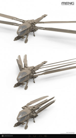 Maquette Meng DS-007 Dune Atréides Ornithoptère 1/72 – image 10