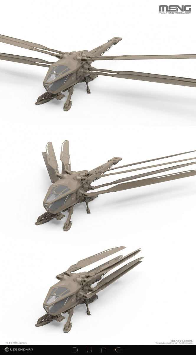 Maquette Meng DS-007 Dune Atréides Ornithoptère 1/72 – image 10