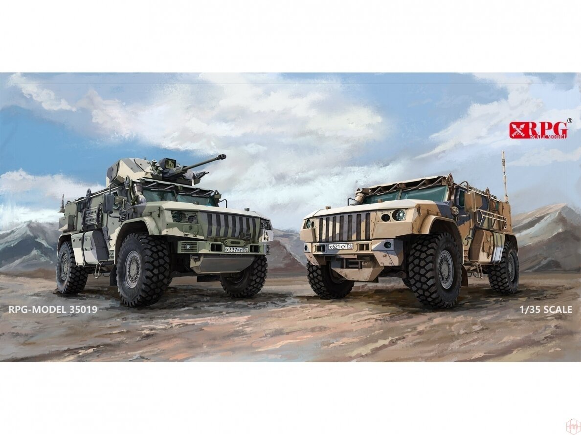 RPG Modèle 35019 KAMAZ K-4386 Typhoon-VDV Famille 1+1 1/35