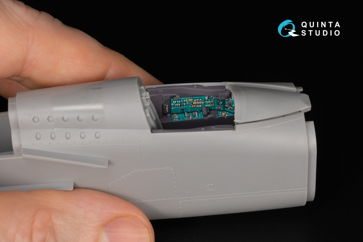 Quinta Studio QD+48558 MiG-25RB/MiG-25RBT Intérieur imprimé en 3D et coloré sur papier décalcomanie (ICM) (avec pièces en résine imprimées en 3D) 1/48 – immagine 12