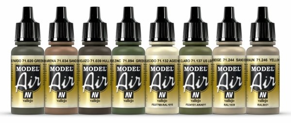 Vallejo 71620 Motifs désertiques russes de la Guerre froide et de l&amp;#39;époque moderne 8x17ml – immagine 3