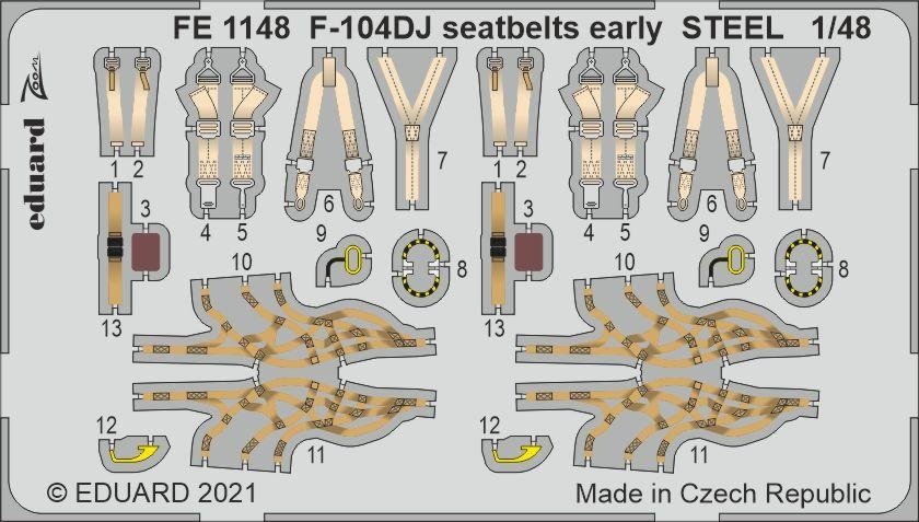 Eduard BIG49282 F-104DJ KINETIC 1/48 – image 4