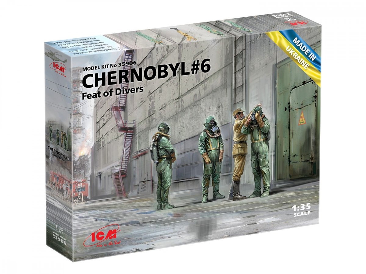 ICM 35906 Tchernobyl n° 6 Exploit de plongeurs 1/35 – image 2