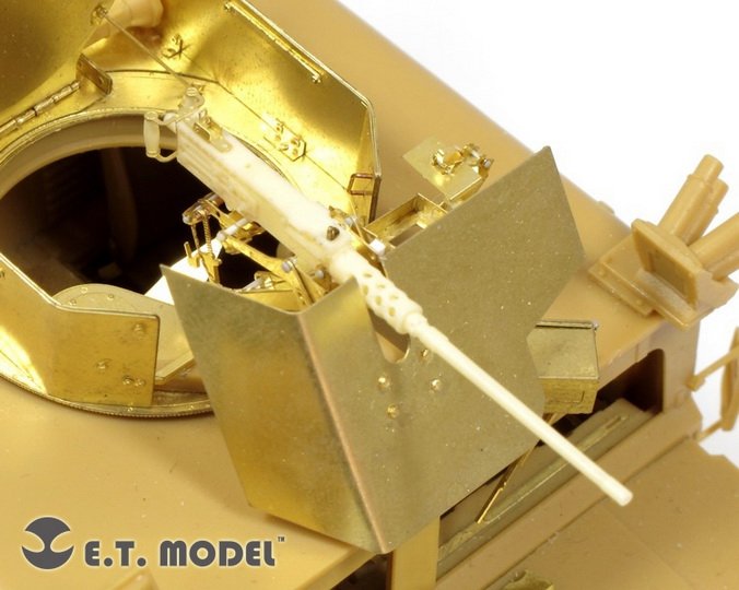 ET Modèle EA35-052 Véhicules tactiques de l&amp;#39;armée américaine Groupes d&amp;#39;armes M2HB 1/35 – immagine 2