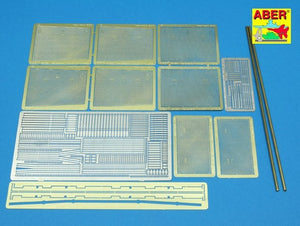 Grilles de protection Aber 35135 Thoma pour char T-34/85 (1/35)