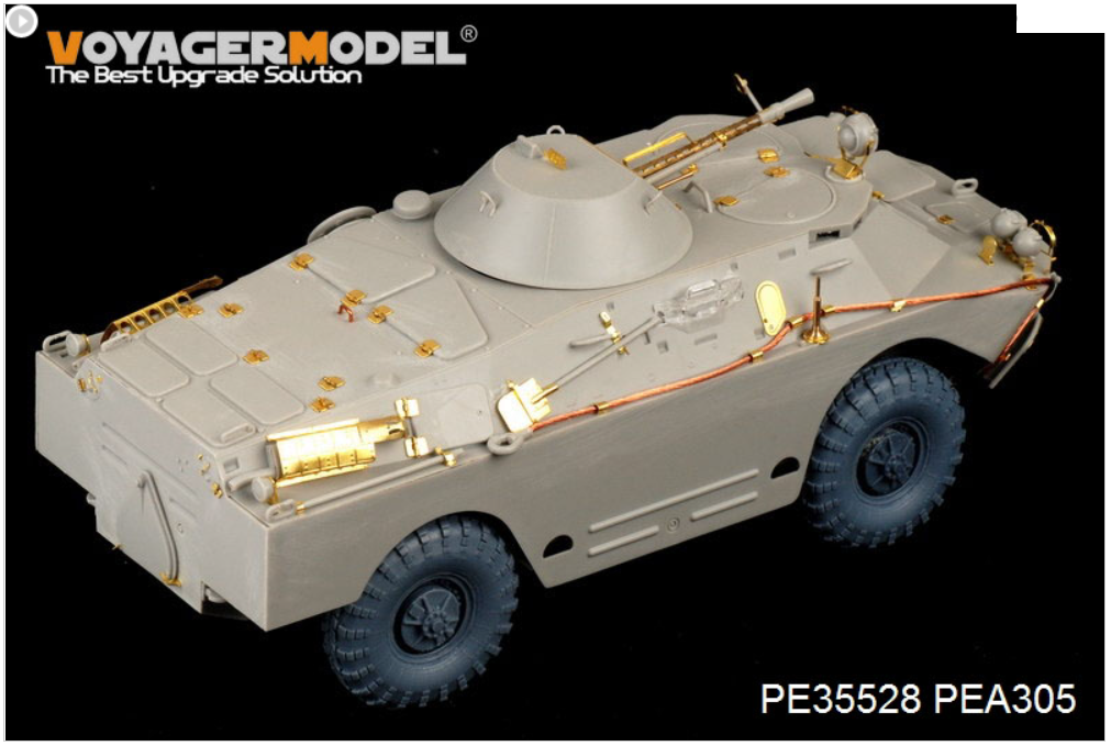 Maquette Voyager PE35528 BRDM-2 russe moderne, version initiale, pour TRUMPETER 05511, échelle 1/35 – image 3