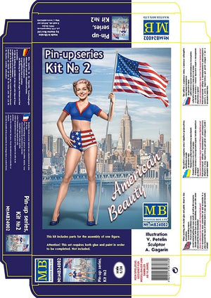 Kit Master Box 24002 Pin-up Series n° 2 Betty 1/24 – immagine 3