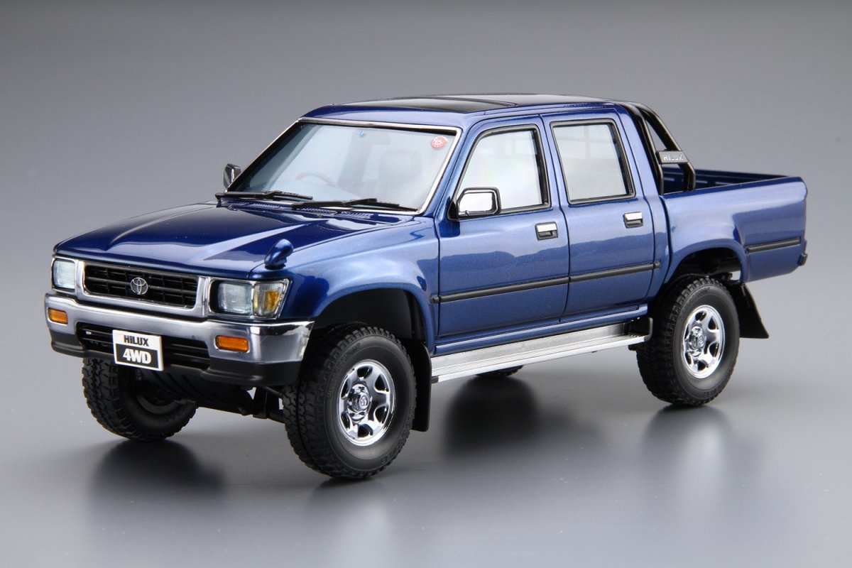 Aoshima 06217 Toyota LN107 Hilux Pick Up Double Cab 4WD &amp;#39;94 1/24  – image 2