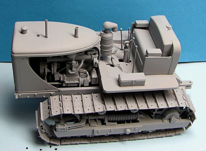 Tracteur chenillé américain Mirror Model 35850 (véhicule militaire à chenilles) à l&amp;#39;échelle 1/35 – image 2