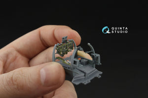 Quinta Studio QD48609 A6M5 Zero (Mitsubishi Production) 3D-Printed &amp;amp; colored Interior on decal paper (Eduard) 1/48 – image 10