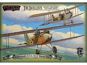Wingnut Wings 32804 Les Duellistes Halberstadt Cl.II &amp;amp; RE.8 « Harry Tate » 1/32