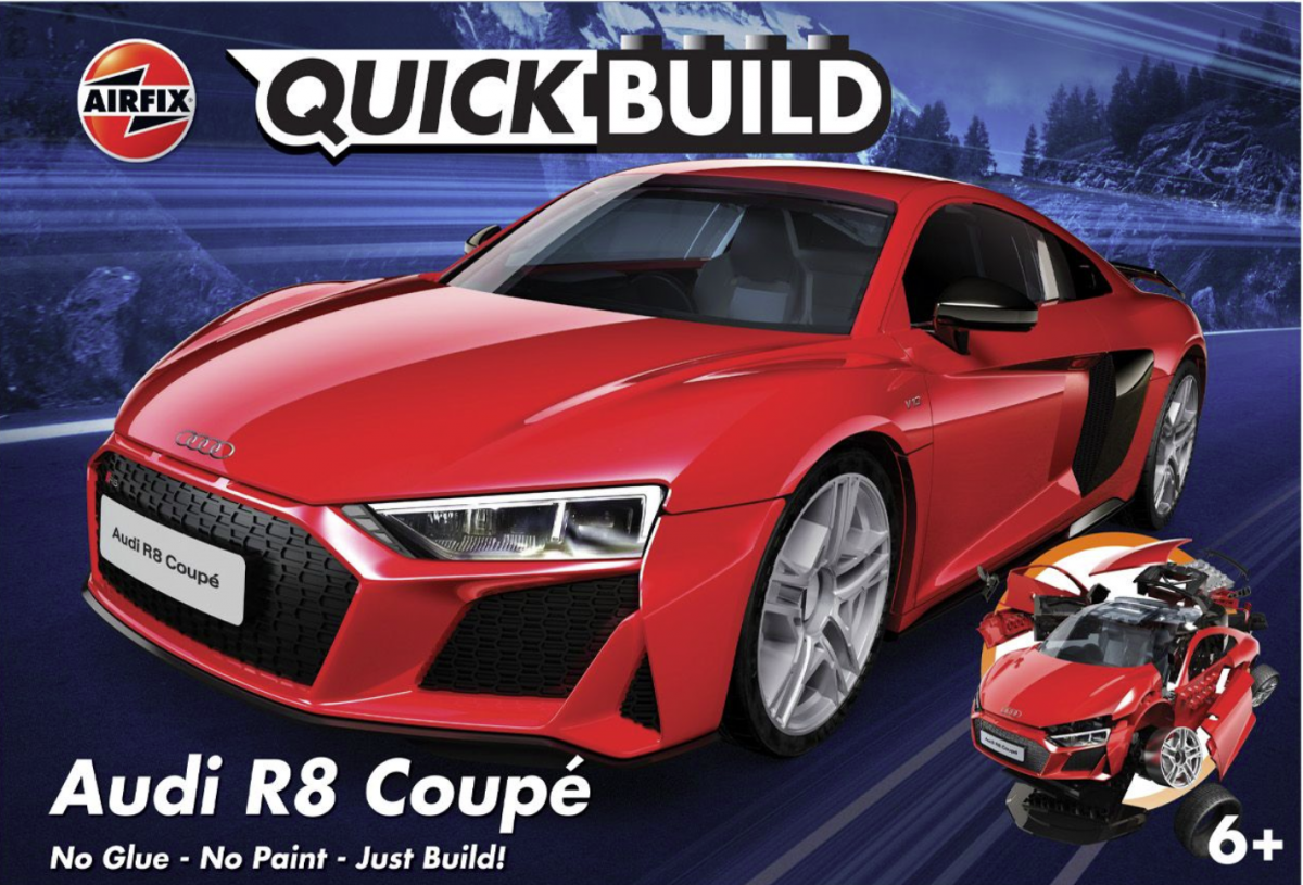 Airfix 6049 QUICKBUILD Audi R8 Coupe