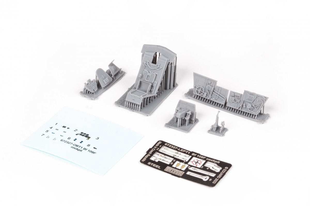 Eduard 672327 Bf 109F cockpit PRINT EDUARD 1/72 – zdjęcie 3