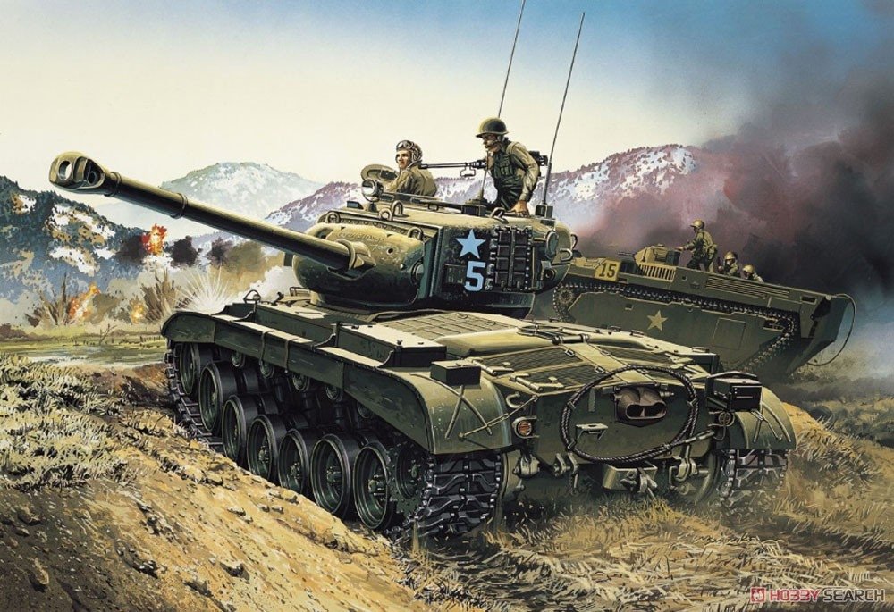 Dragon 6801 M26A-1 Pershing 1/35 – Bild 2
