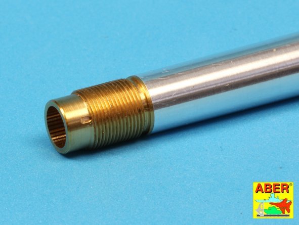 Aber 16L-09 Frein de bouche tardif pour le canon utilisé sur la version tardive du char Tiger I, Tiger II (tourelle Henschel) / Frein de bouche tardif utilisé sur le canon allemand de 8,8 cm des Tiger I et Tiger II (tourelle Henschel) à l&amp;#39;échelle 1/16 – image 10